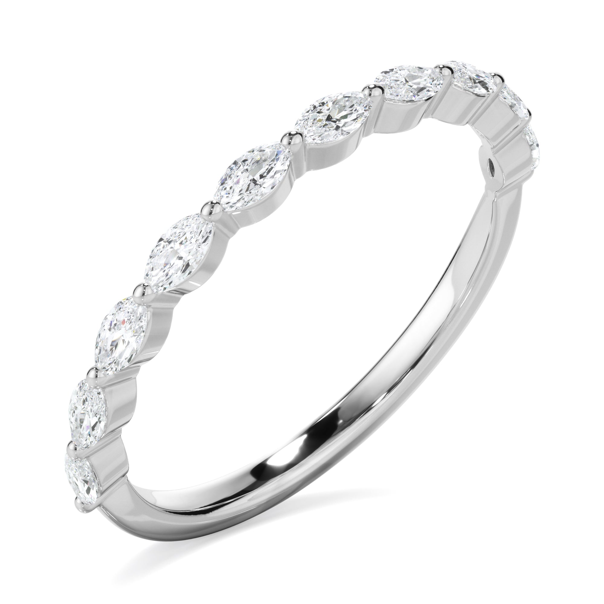 0.40ct Lab Grown Diamond Anniversary Ring